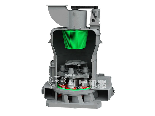 重晶石磨粉機的結(jié)構(gòu)及其工作原理圖
