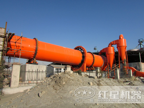 小型優(yōu)質(zhì)河沙烘干機生產(chǎn)現(xiàn)場