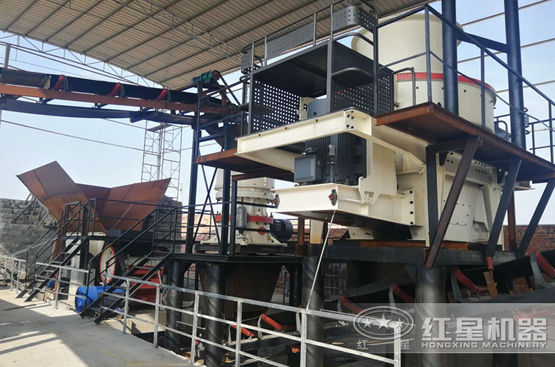 江蘇石子廠碎石加工生產(chǎn)客戶現(xiàn)場