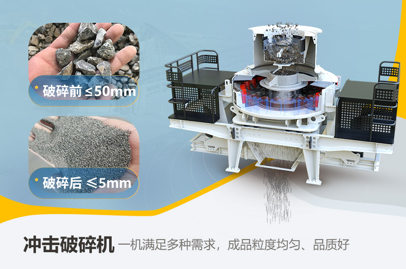 沖擊式制砂機(jī)用途廣泛 沖擊式制砂機(jī)用途廣泛