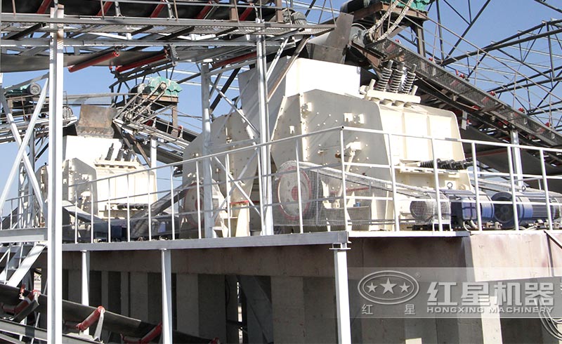 PF1010反擊式破碎機(jī)用戶施工現(xiàn)場