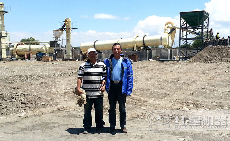 球磨機(jī)用戶生產(chǎn)現(xiàn)場(chǎng)