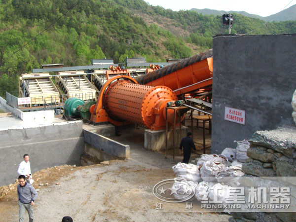 螺旋分級機用戶生產(chǎn)現(xiàn)場實拍圖