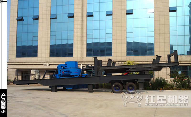 柴油移動(dòng)車(chē)載打砂機(jī)