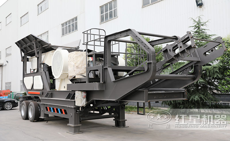 輪胎式移動破碎機