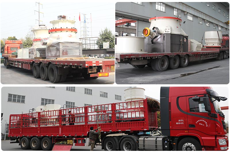 單缸圓錐破碎機(jī)發(fā)貨現(xiàn)場(chǎng)圖