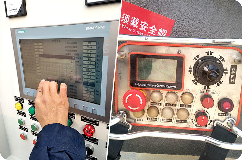 觸摸屏作業(yè)、遙控行走