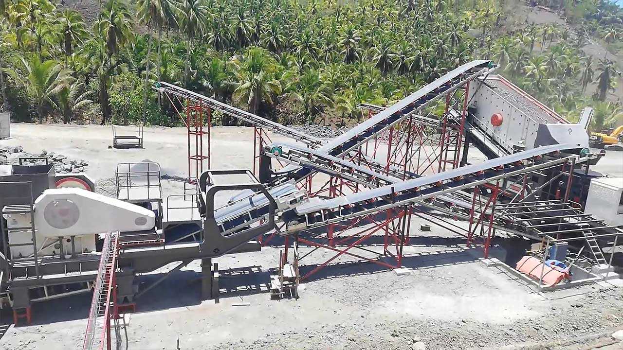 移動(dòng)式石子破碎機(jī)現(xiàn)場(chǎng)視頻