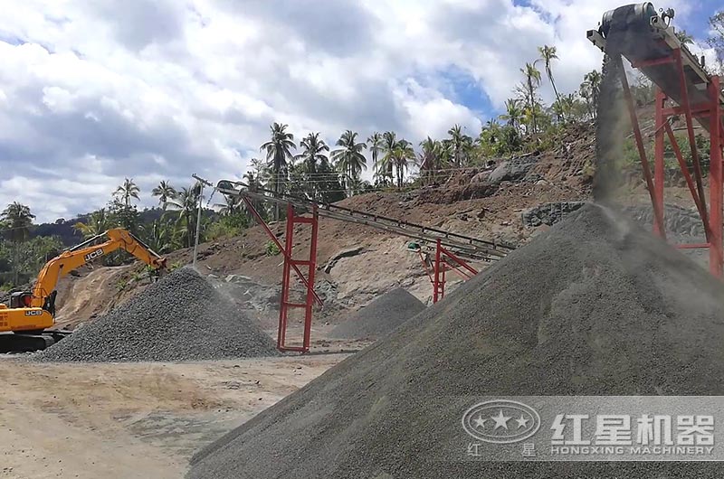 成品石子粒形好、規(guī)格全