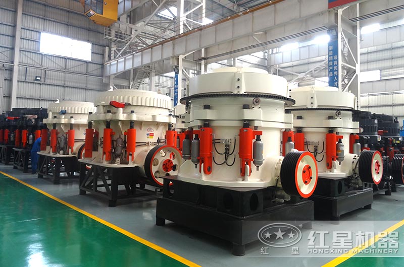 多缸液壓圓錐破碎機設(shè)備圖