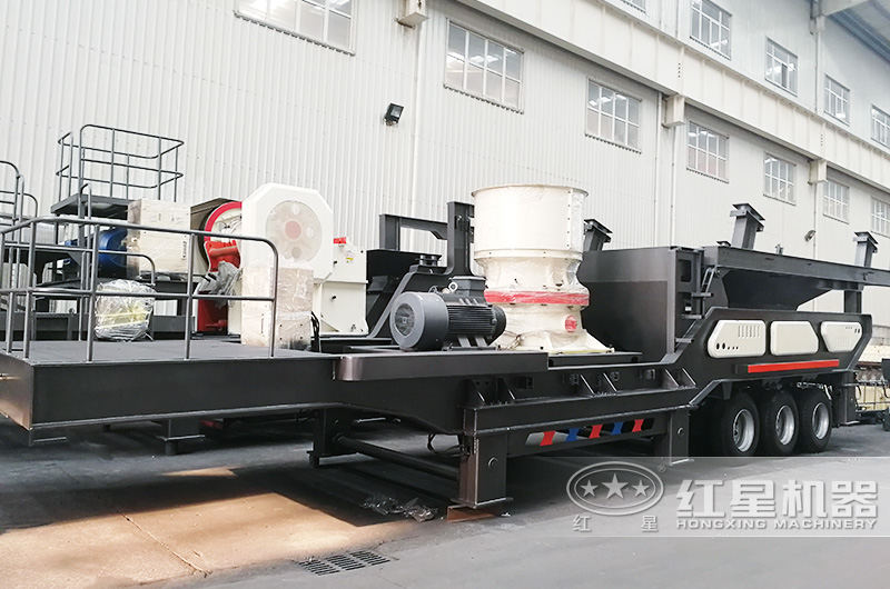 圓錐流動(dòng)式石子機(jī)，針對(duì)高硬度物料