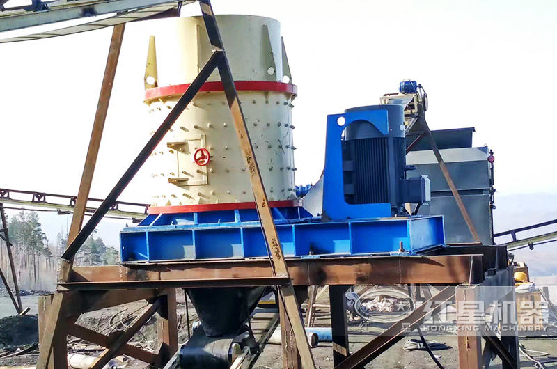 立軸復(fù)合式制砂機(jī)生產(chǎn)現(xiàn)場