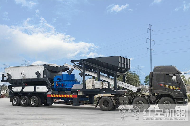 移動式石子整形機(jī)圖片 移動式石子整形機(jī)圖片