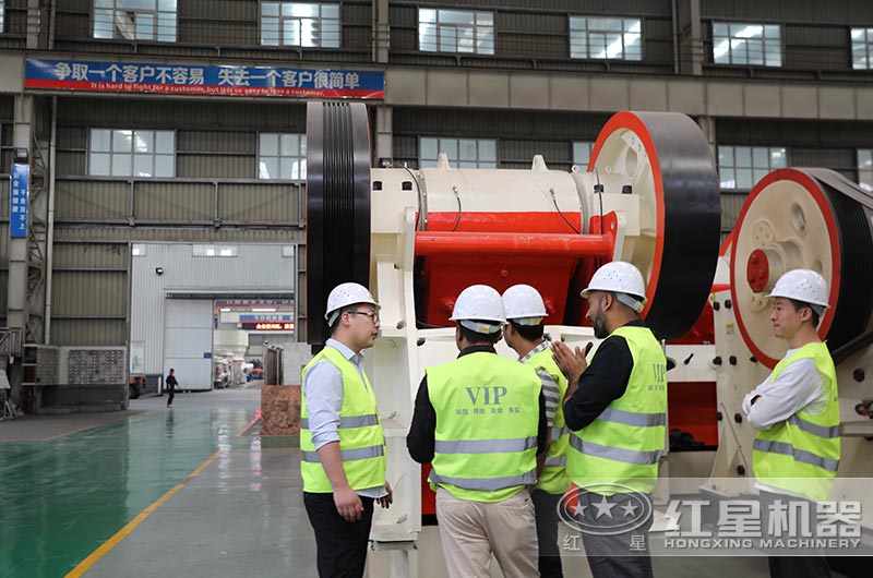客戶來紅星生產(chǎn)車間考察 客戶來紅星生產(chǎn)車間考察