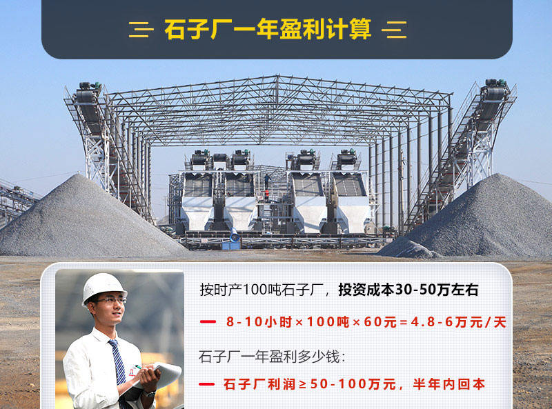 開石子廠一年利潤(rùn)