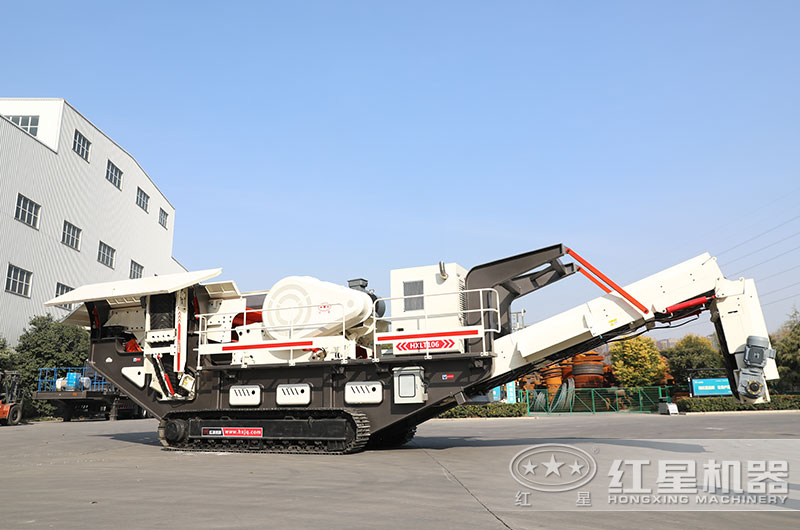 移動破碎機集破碎制砂篩分為一體