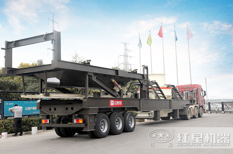 紅星車載流動式制砂機廠家直銷供貨