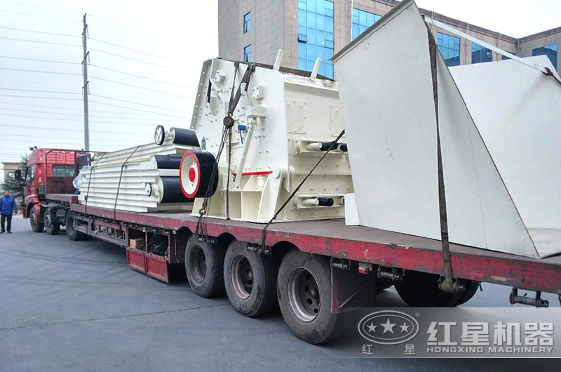 紅星直銷，全套石灰石破碎機設(shè)備發(fā)貨出廠