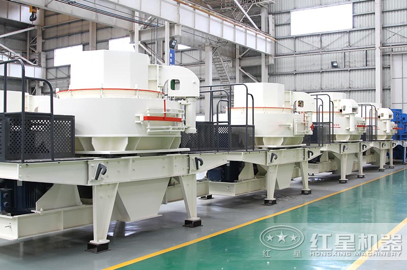 河石制砂機(jī)車間實(shí)拍圖 河石制砂機(jī)車間實(shí)拍圖