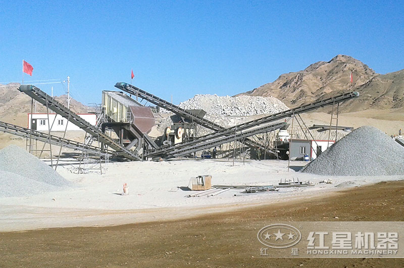 該廠花崗巖原料是以30元/噸買來，助力建廠