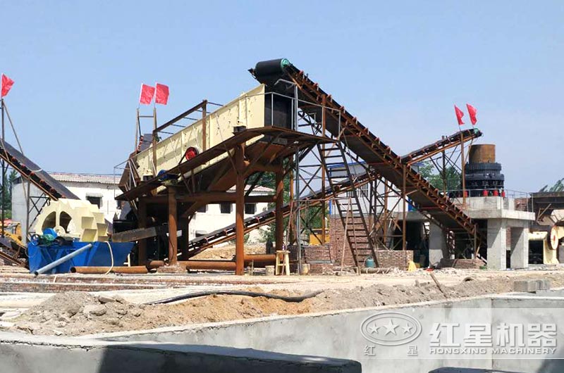 洗砂機(jī)生產(chǎn)現(xiàn)場圖 洗砂機(jī)生產(chǎn)現(xiàn)場圖