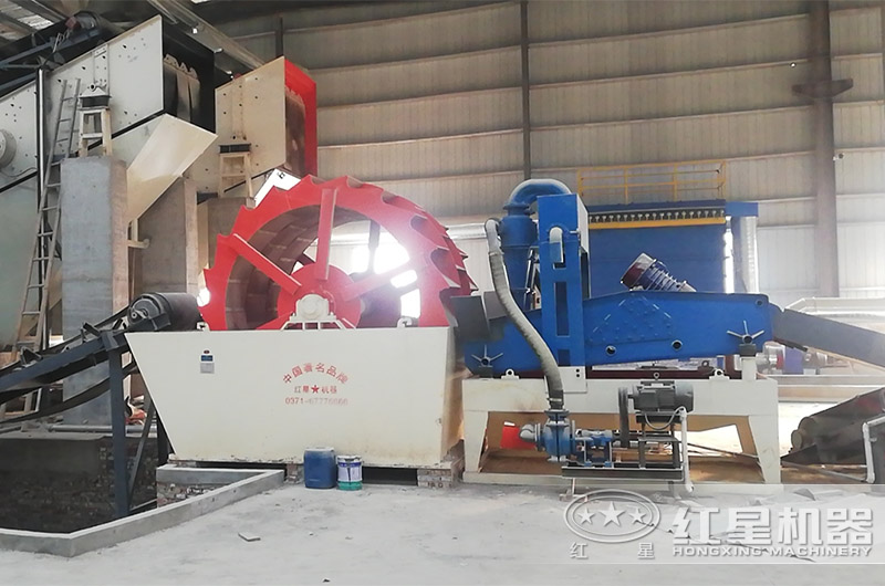 室內(nèi)洗砂細(xì)沙回收一體機(jī)現(xiàn)場(chǎng)